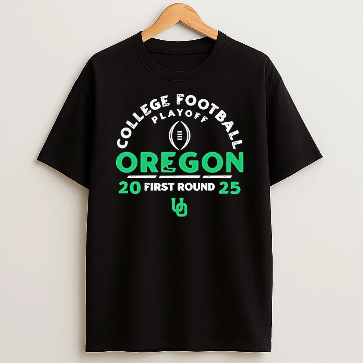 Vflippa Techteesusa 20251210_172442 61_college Football Playoff 2025 First Round Oregon Ducks T Shirt