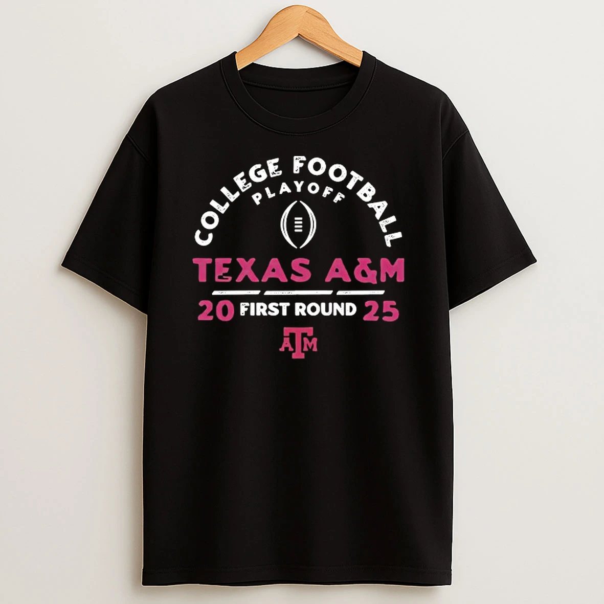 Vflippa Techteesusa 20251210_172442 61_college Football Playoff 2025 First Round Texas A And M Aggies T Shirt