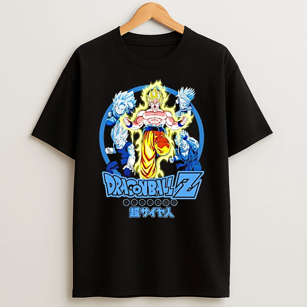 Vflippa Techteesusa 20251210_172442 61_dragon Ball Z Super Saiyan Goku T Shirt