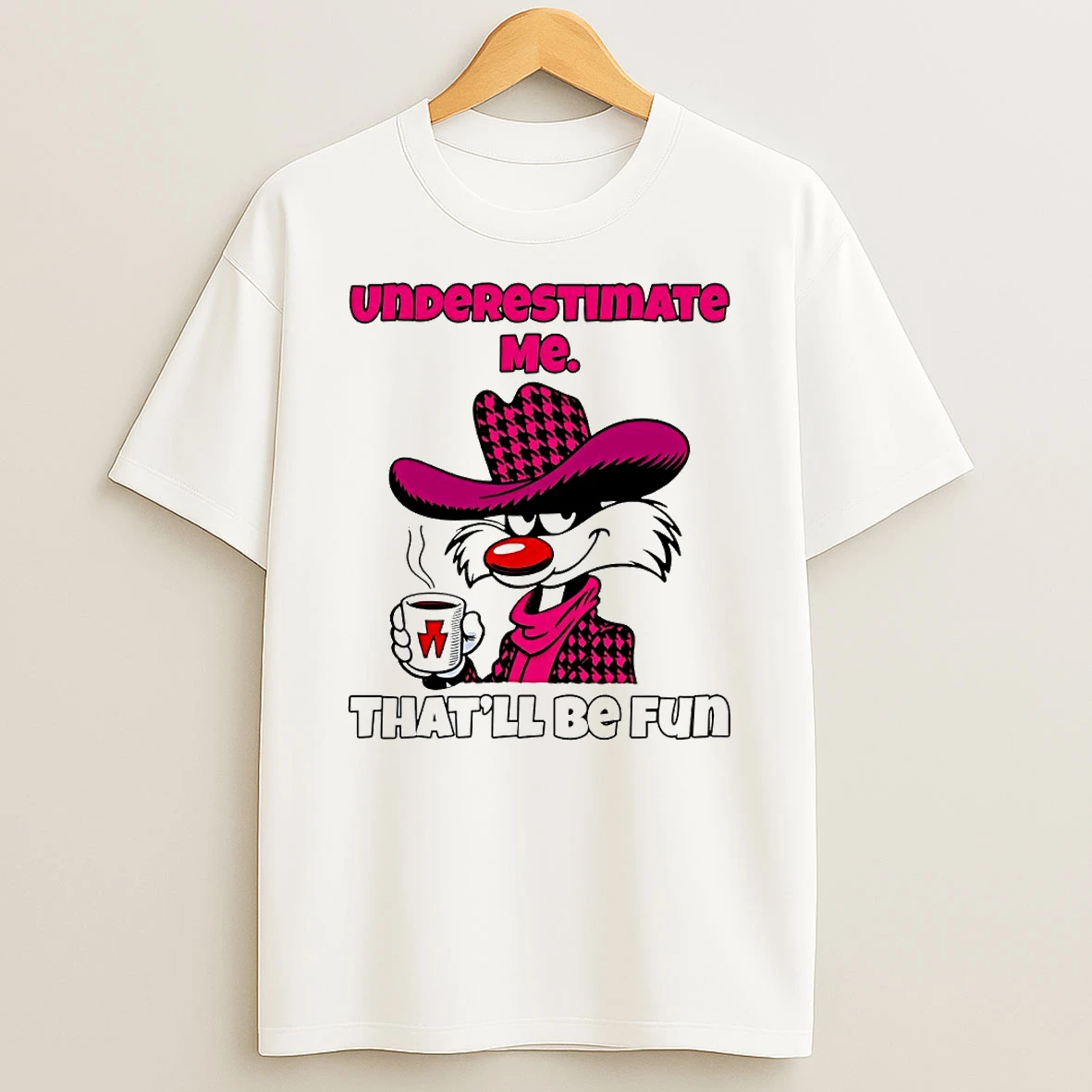 Vflippa Techteesusa 20251210_172442 61_underestimate Me Thatll Be Fun Circle T Shirt