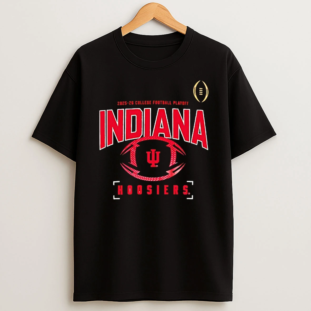 Vflippa Techteesusa 20251211_130118 32_college Football Playoff Indiana Hoosiers 2025 2026 Logo T Shirt