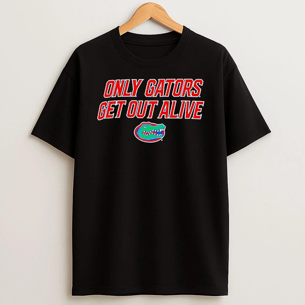 Vflippa Techteesusa 20251211_130118 32_florida Gators Only Gators Get Out Alive T Shirt