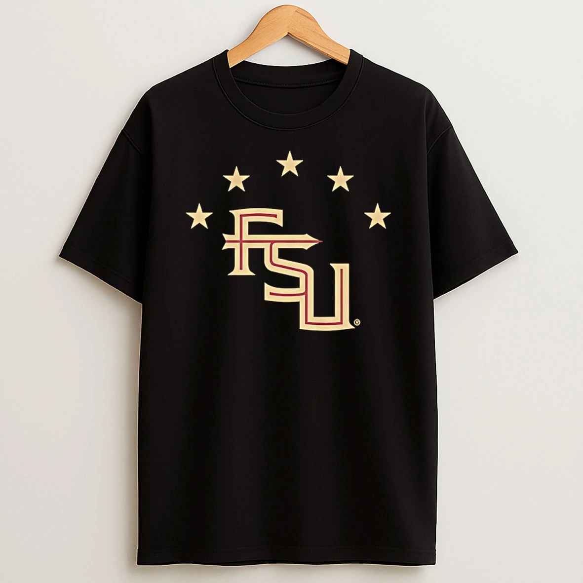 Vflippa Techteesusa 20251211_130118 32_florida State Seminoles Soccer Five Stars T Shirt