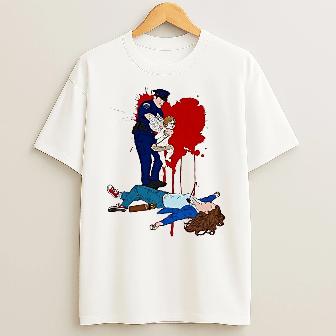 Vflippa Techteesusa 20251211_163320 39_death By Cupid Circle T Shirt