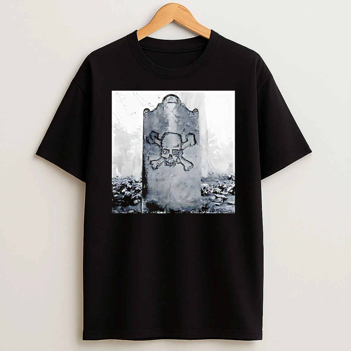 Vflippa Techteesusa 20251211_170402 58_blood For Blood Gravestone T Shirt