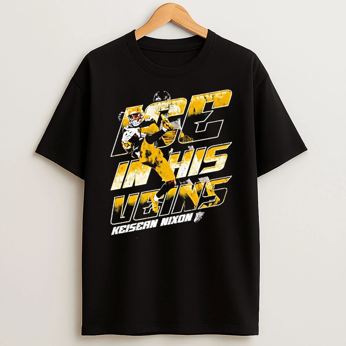 Vflippa Techteesusa 20251211_170402 58_keisean Nixon Green Bay Packers Ice In His Veins Signature T Shirt