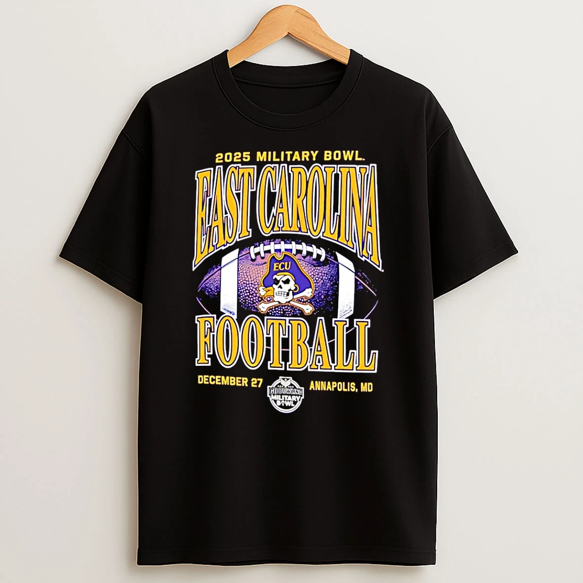 Vflippa Wildfoxtee 20251210_133315 68_east Carolina Ecu Football 2025 Military Bowl T Shirt