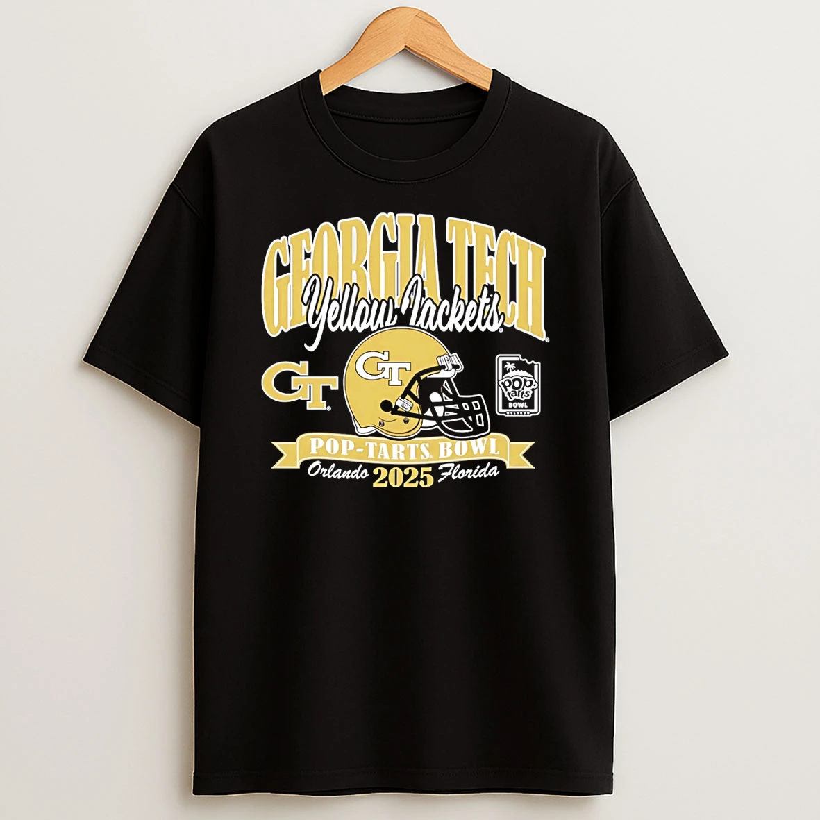 Vflippa Wildfoxtee 20251210_133315 68_georgia Tech Yellow Jackets Football Pop Tarts Bowl 2025 T Shirt