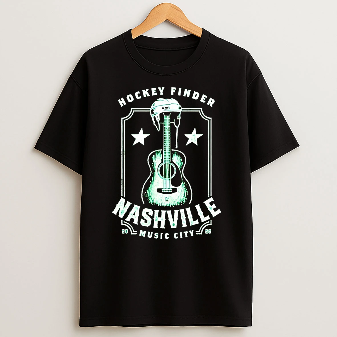 Vflippa Wildfoxtee 20251210_133315 68_hockey Finder Nashville Music City 2026 T Shirt