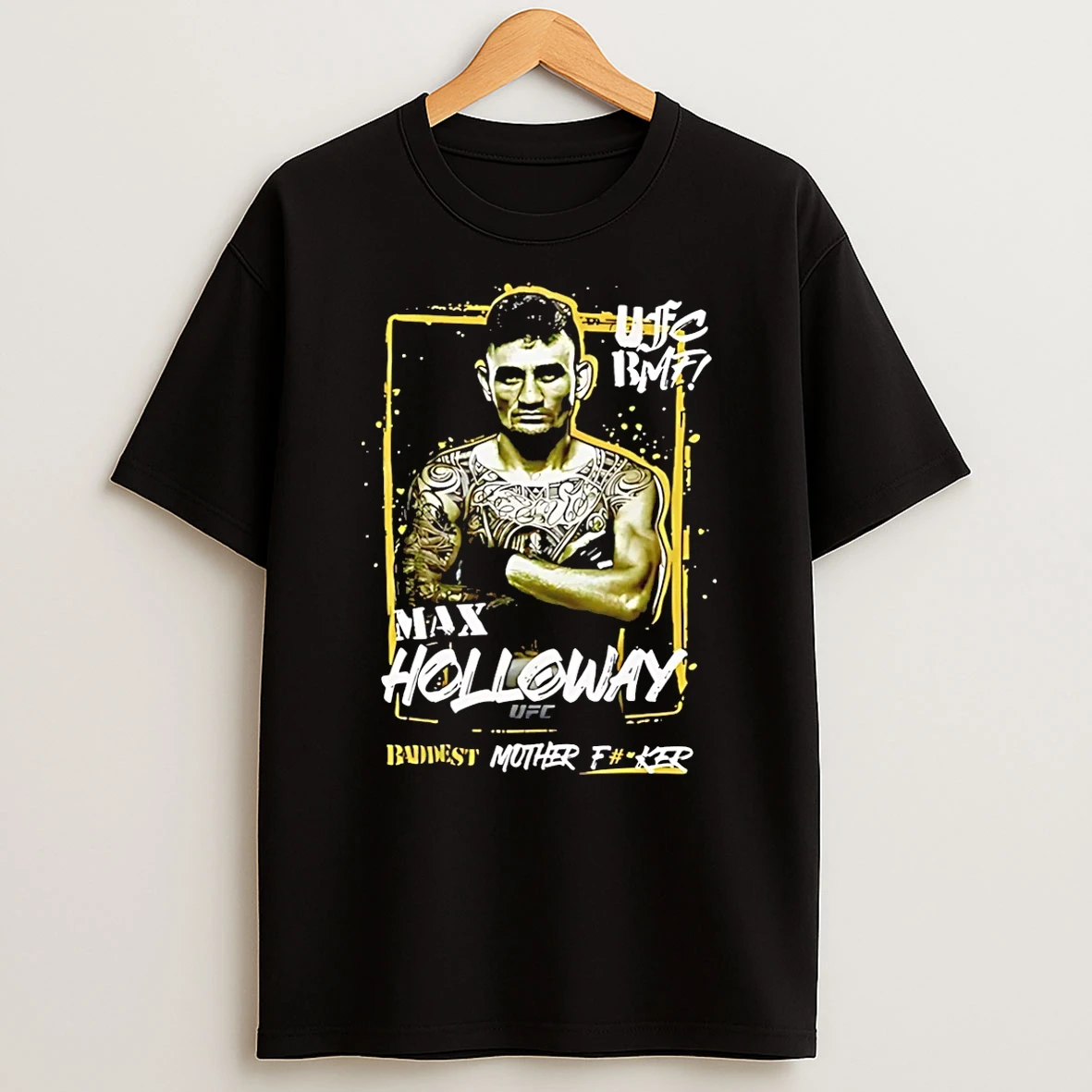 Vflippa Wildfoxtee 20251210_133315 68_max Holloway Ufc 300 Bmf Championship T Shirt