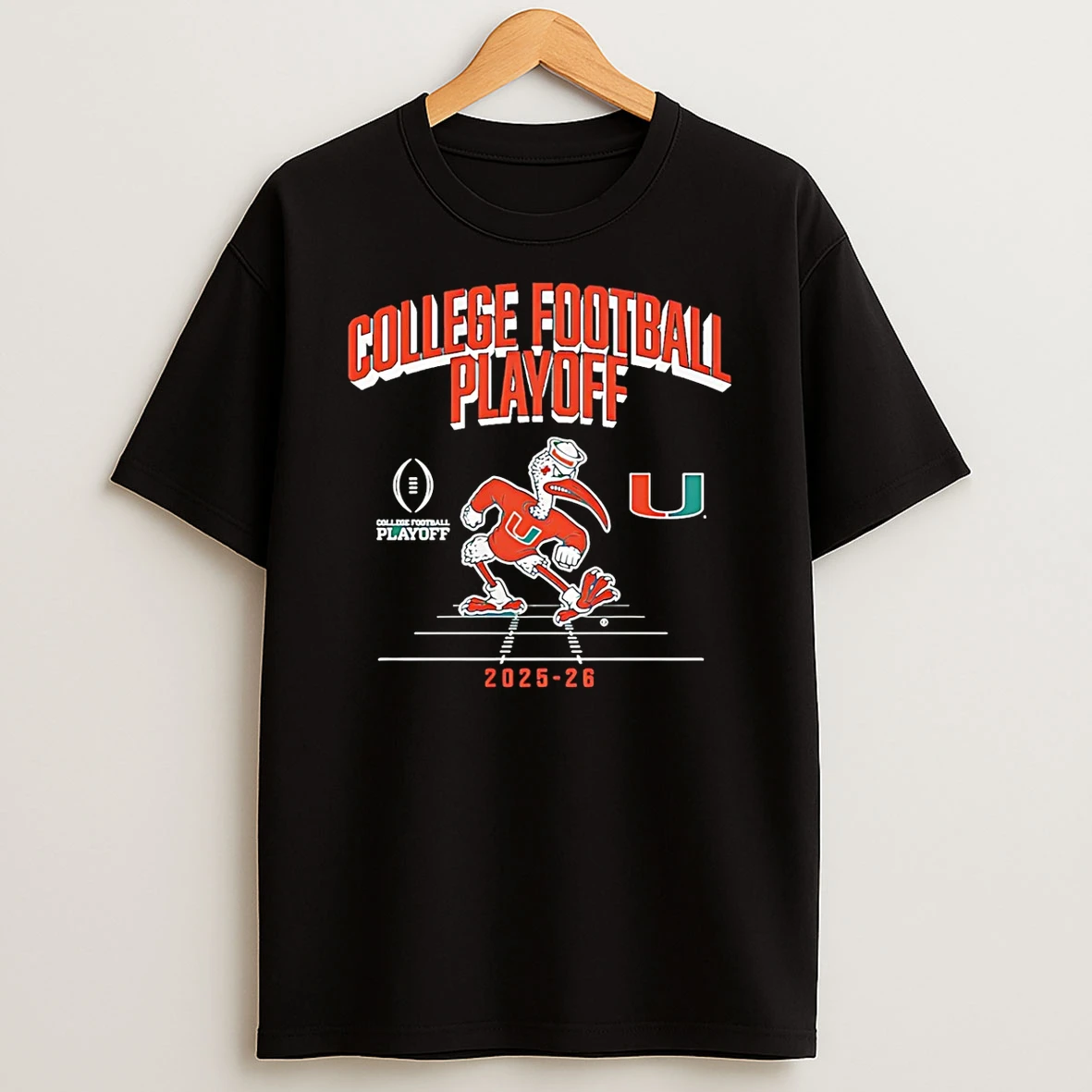 Vflippa Wildfoxtee 20251210_133315 68_miami Hurricanes 2025 26 Cfp Mascot T Shirt