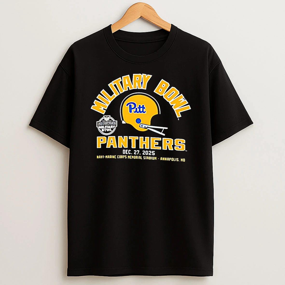 Vflippa Wildfoxtee 20251210_133315 68_pittsburgh Pitt Football 2025 Military Bowl Pirates T Shirt