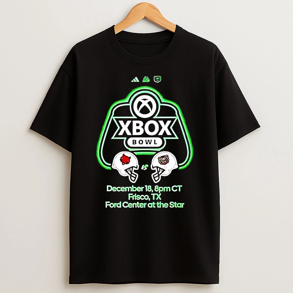 Vflippa Wildfoxtee 20251210_133315 68_xbox Bowl 2025 Missouri State Vs Arkansas State Helmets T Shirt