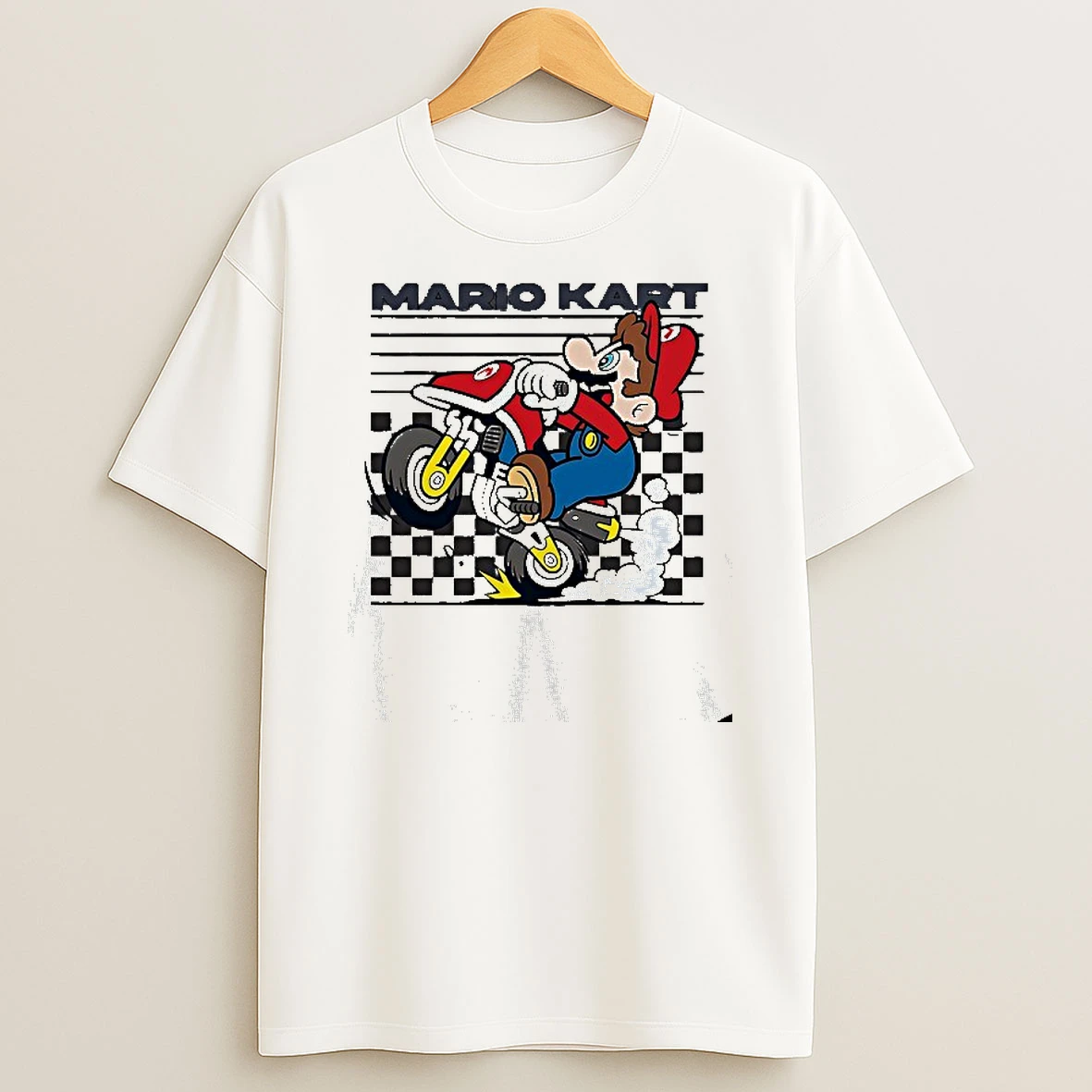0tjnzkr5 Mario Kart Racing Super Mario T Shirt