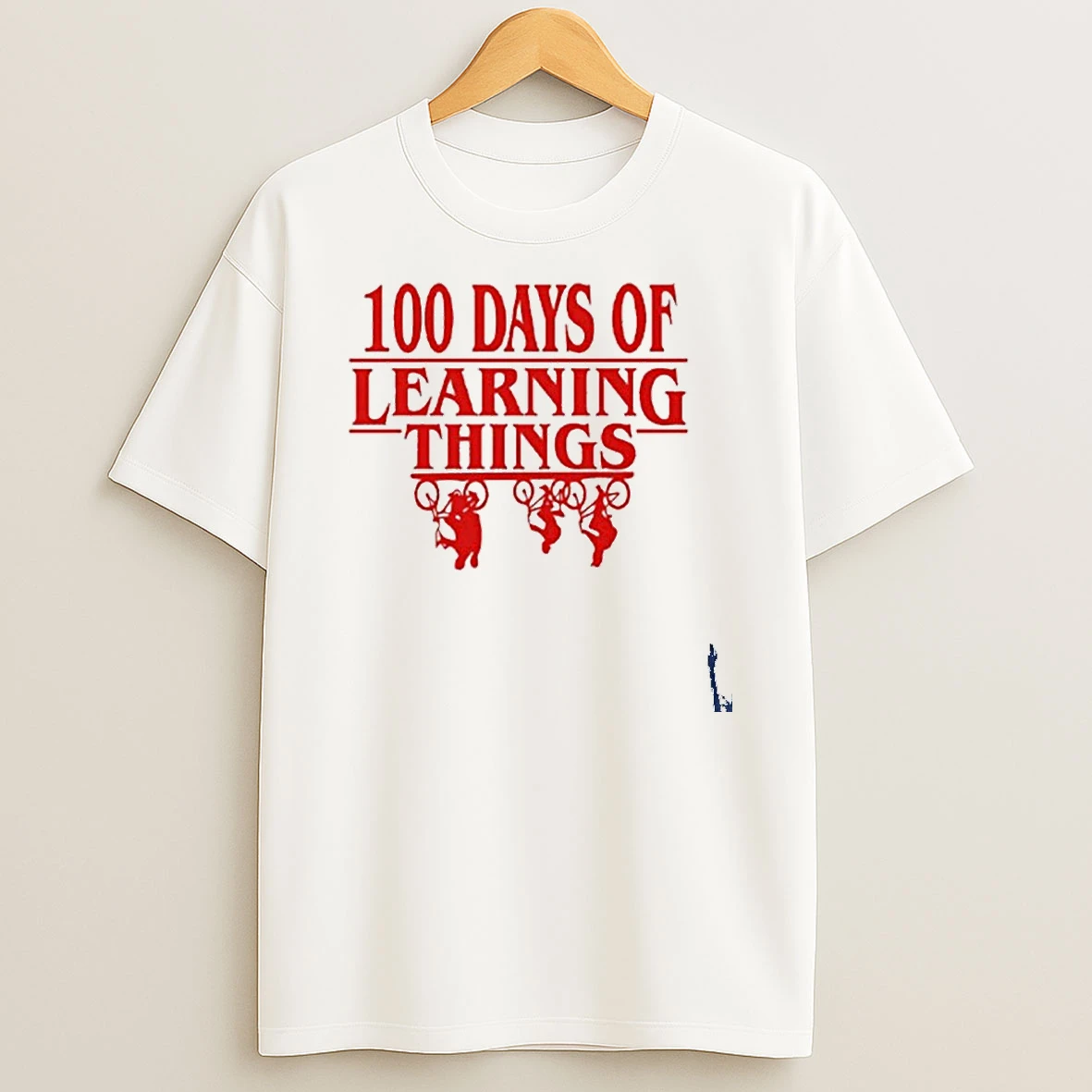 100 Days Of Learning Things Stranger Things T Shirt