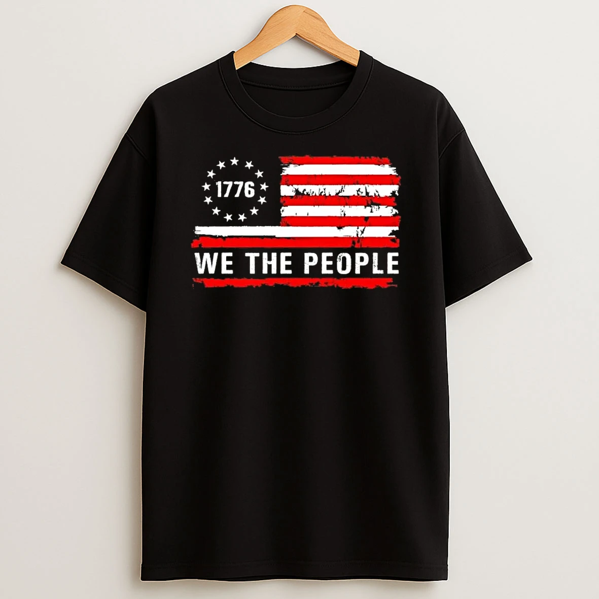 1776 Betsy Ross We The People Usa Flag T Shirt