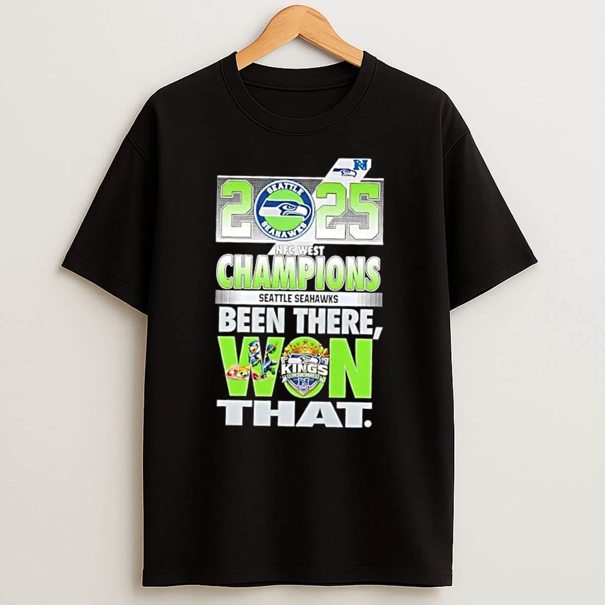 2025 Afc North Champions Seattle Seahawks Been There Won That T Shirt