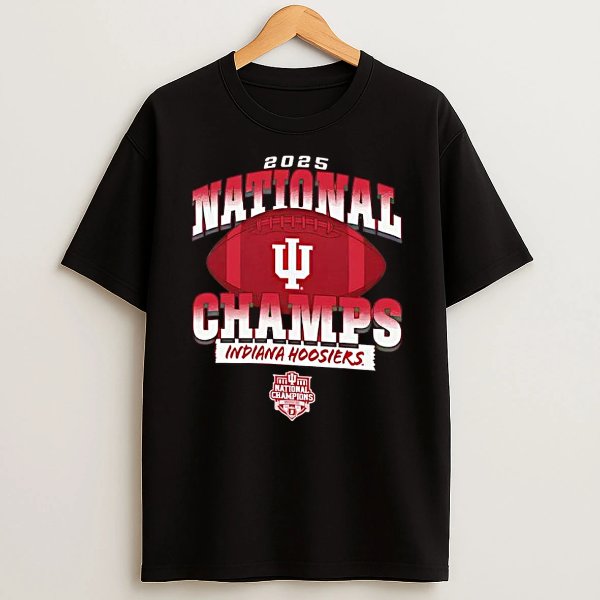 2025 National Champions Indiana Hoosiers Playoff T Shirt