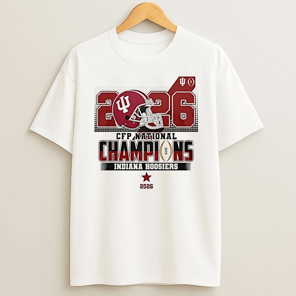 2026 Cfp National Champions Indiana Hoosiers Graphic T Shirt