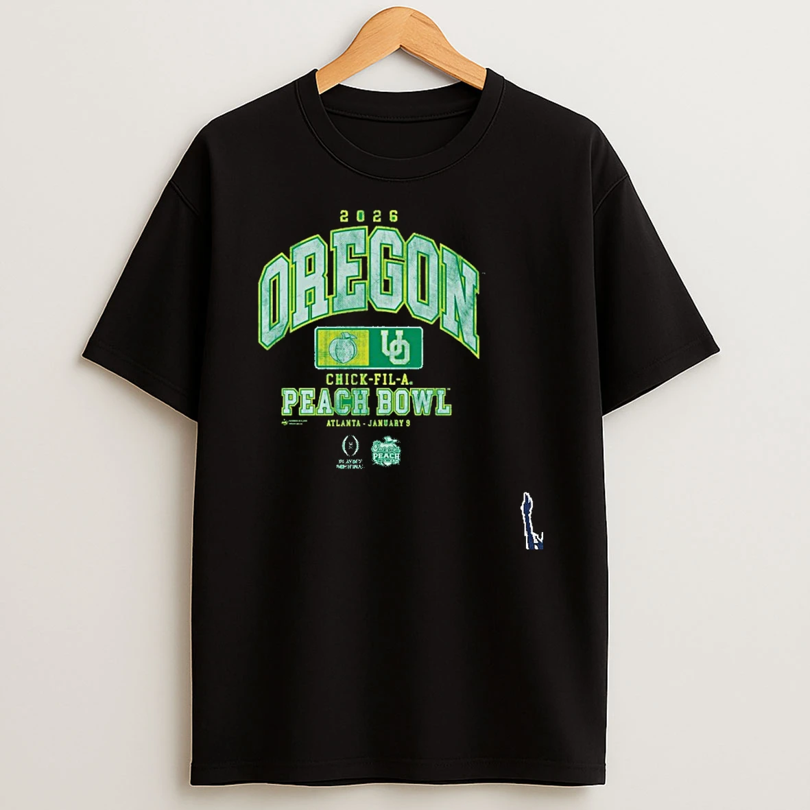 2026 Chick Fil A Peach Bowl Oregon Ducks Football T Shirt