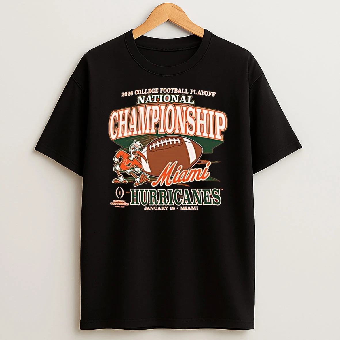2026 College Football Playoff National Championship Miami Hurricanes January 19 Miami T Shirt