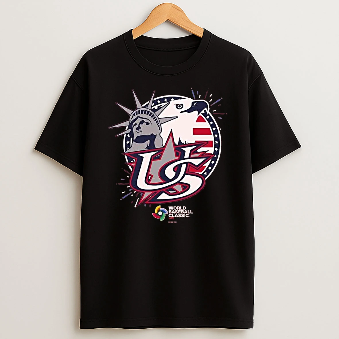 2026 World Baseball Classic Scarlet T Shirt