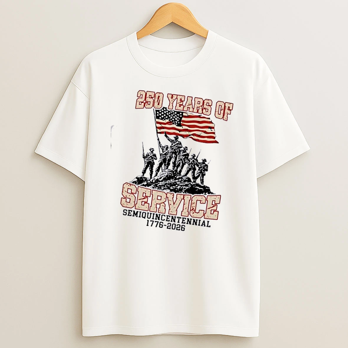 250 Years Of Service Semiquincentennial 1776 2026 T Shirt