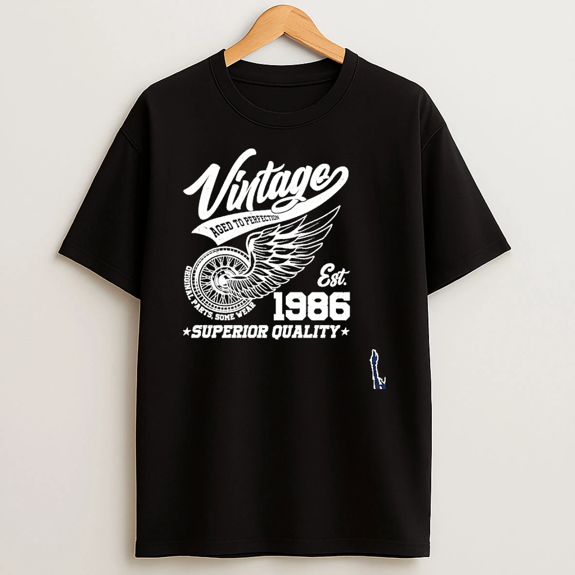 40th Birthday Vintage Age To Perfection Est 1986 Superior Quality T Shirt