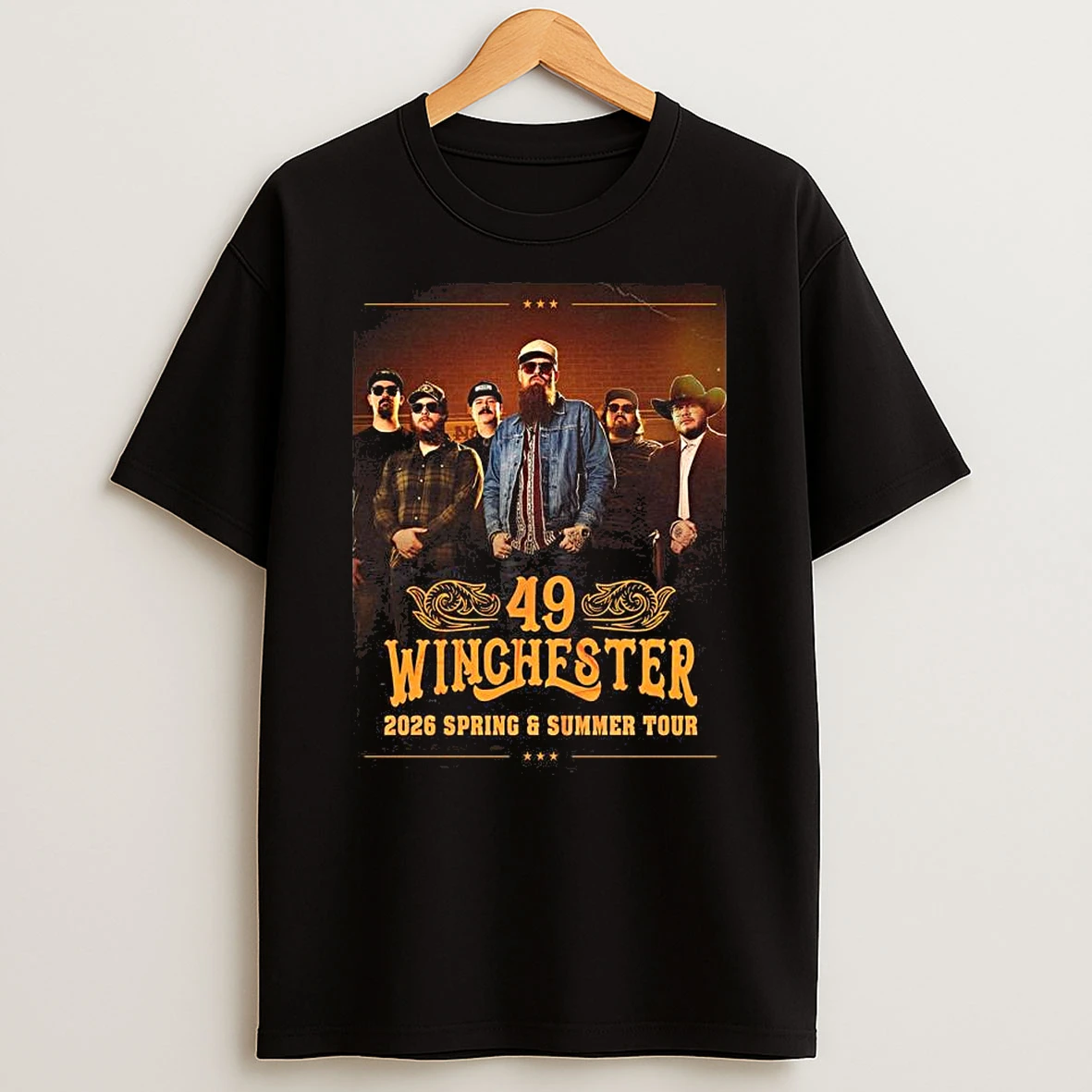 49 Winchester 2026 Spring And Summer Tour Schedule Venue Tour T Shirt