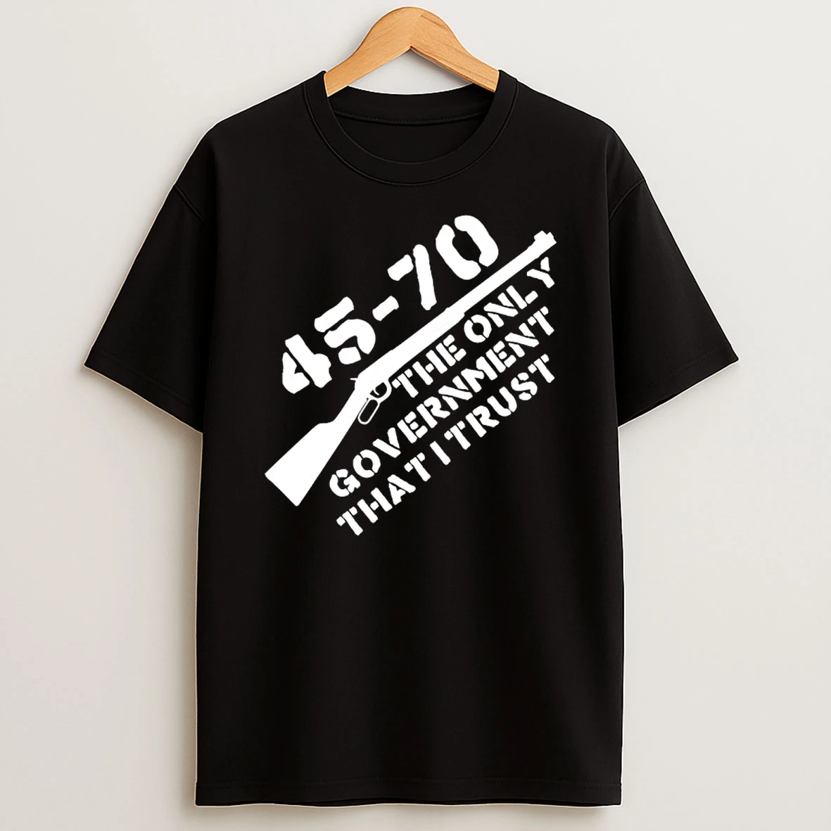 5 70 The Only Government I Trust Graphic T Shirt
