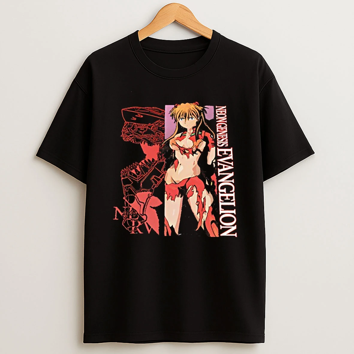 90s Vintage Washed Nerv Neon Genesis T Shirt
