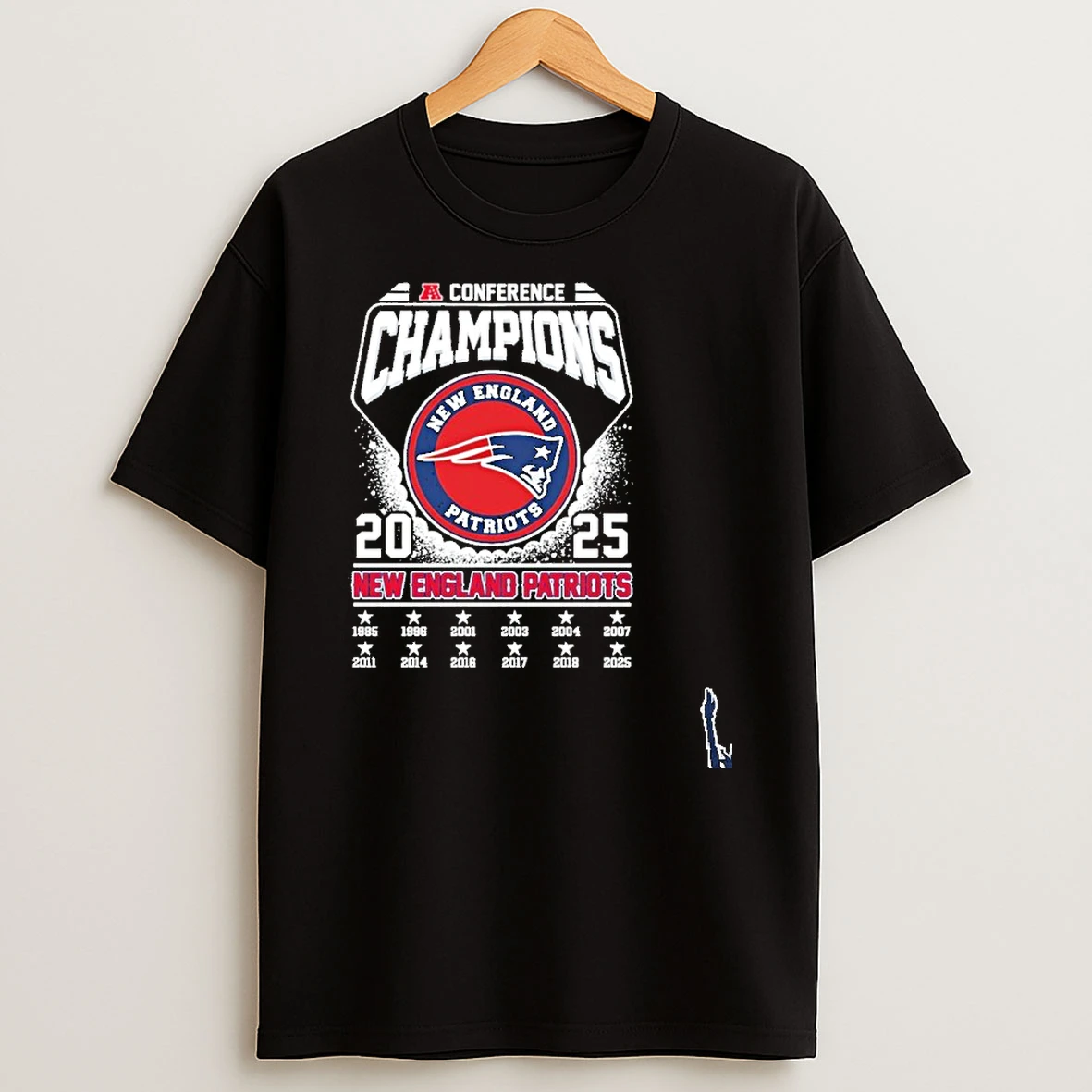 Afc Conference Champions Ne Patriots Vintage T Shirt