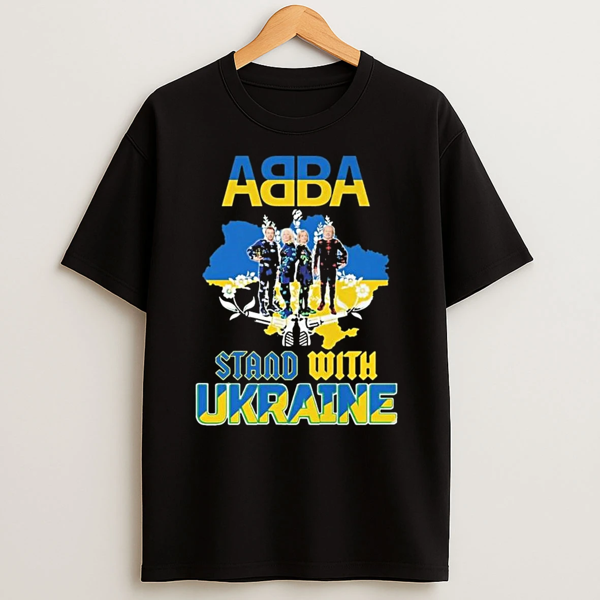 Abba Stand With Ukraine T Shirt