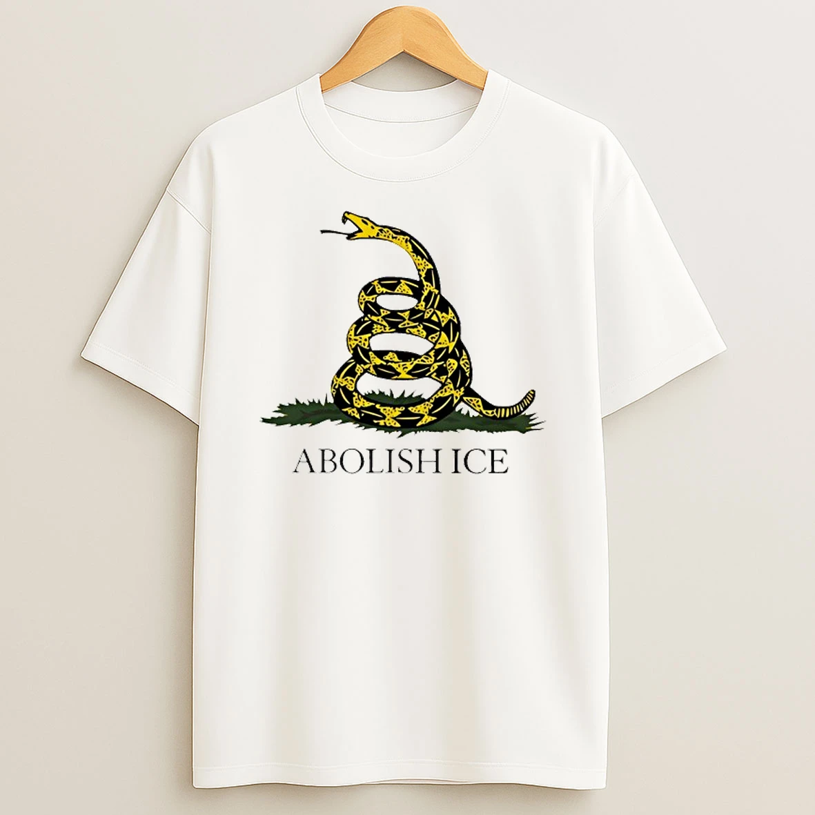 Abolish Ice Gadsden Flag T Shirt