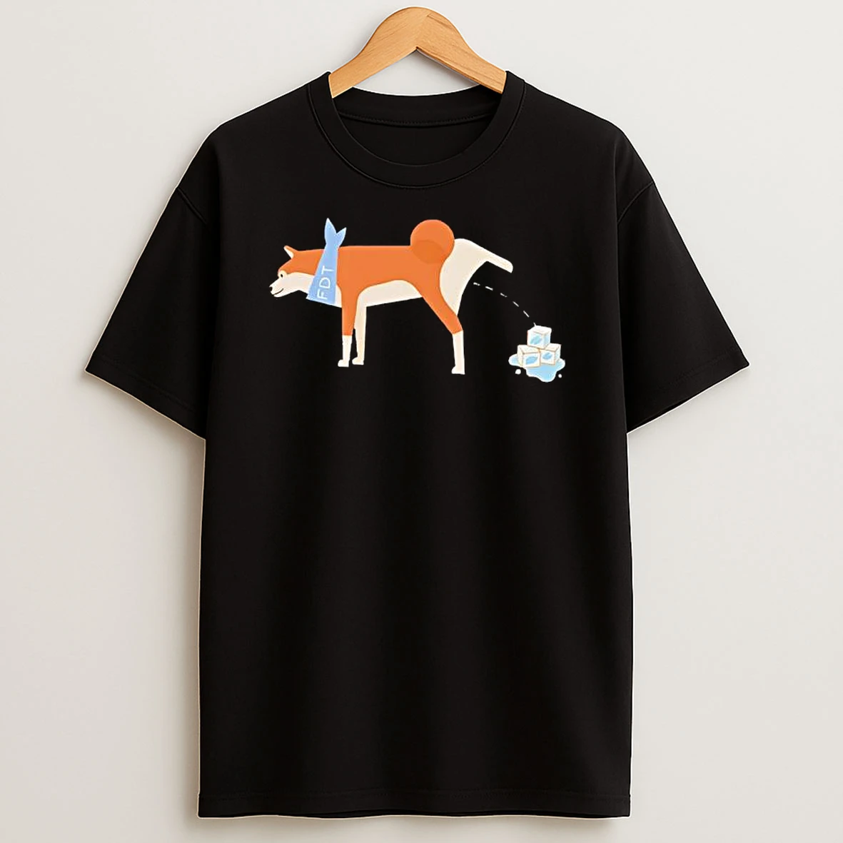 Abolish Ice Dog Pee Ice Melts Graphic T Shirt