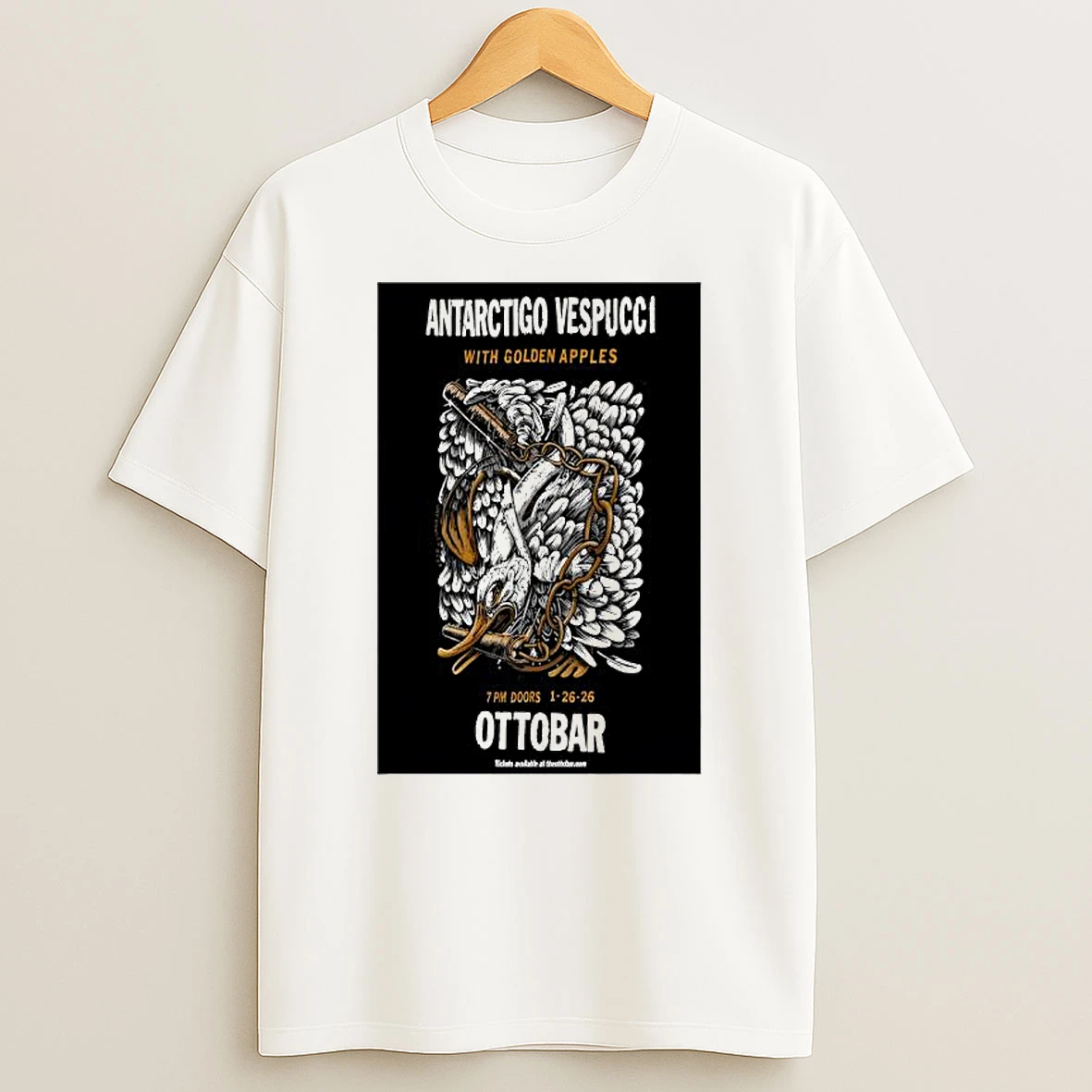 Abtarctigo Vespucci With Golden Apples 1 26 26 Ottobar T Shirt