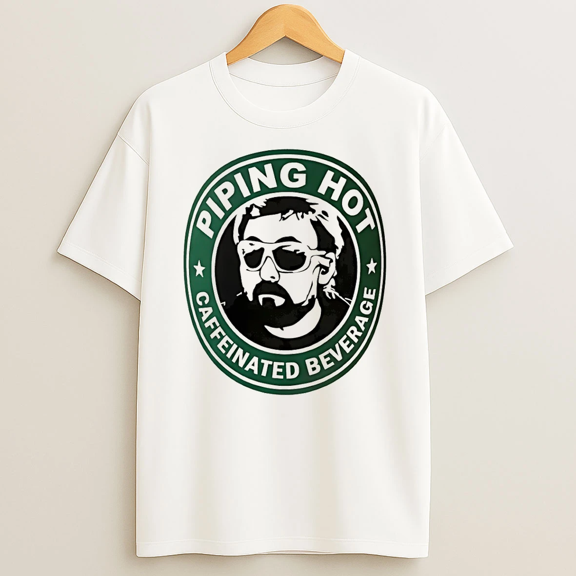 Adam The Woo Piping Hot Caffeinated Beverage T Shirt