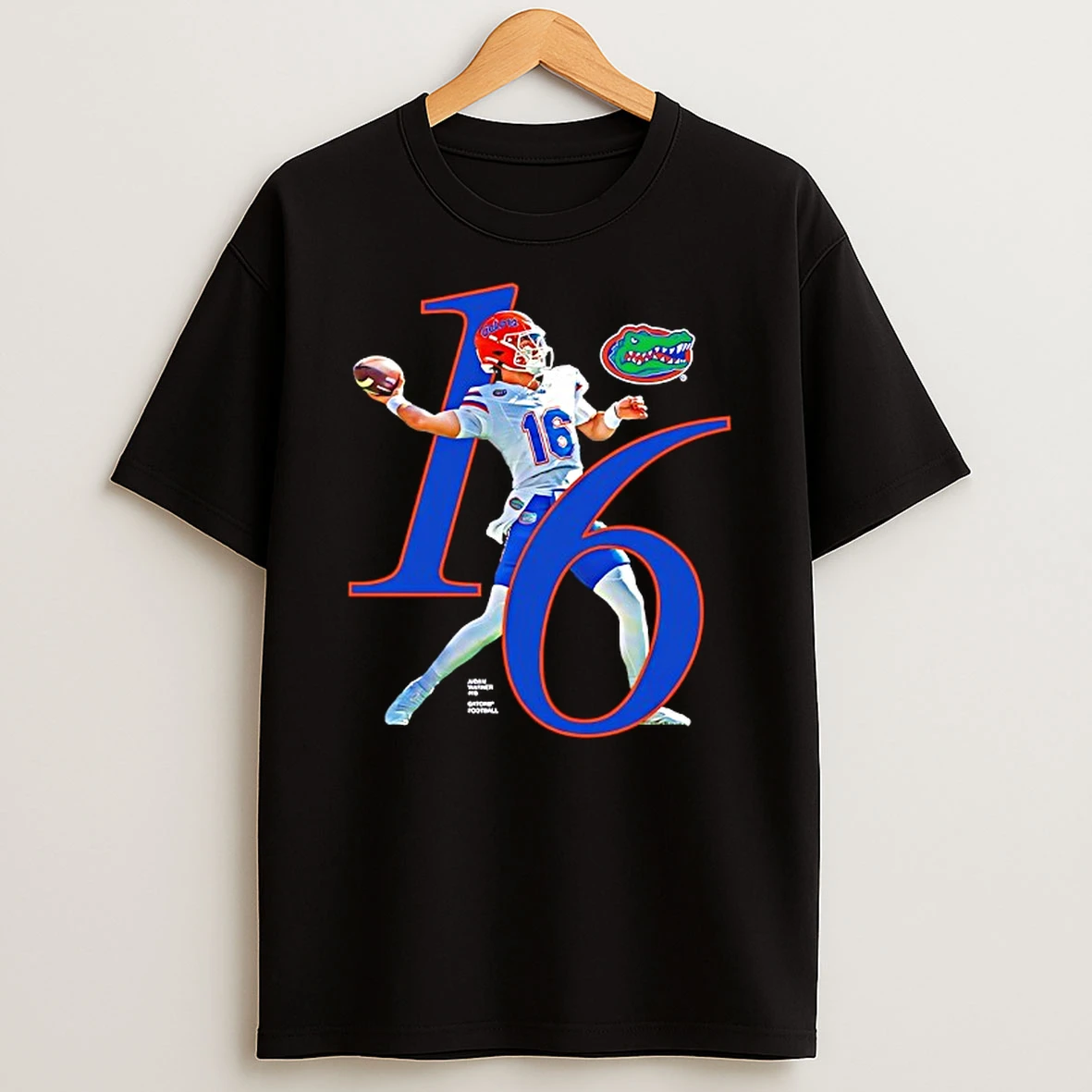 Aidan Warner 16 Florida Gators Breakthrough Series T Shirt