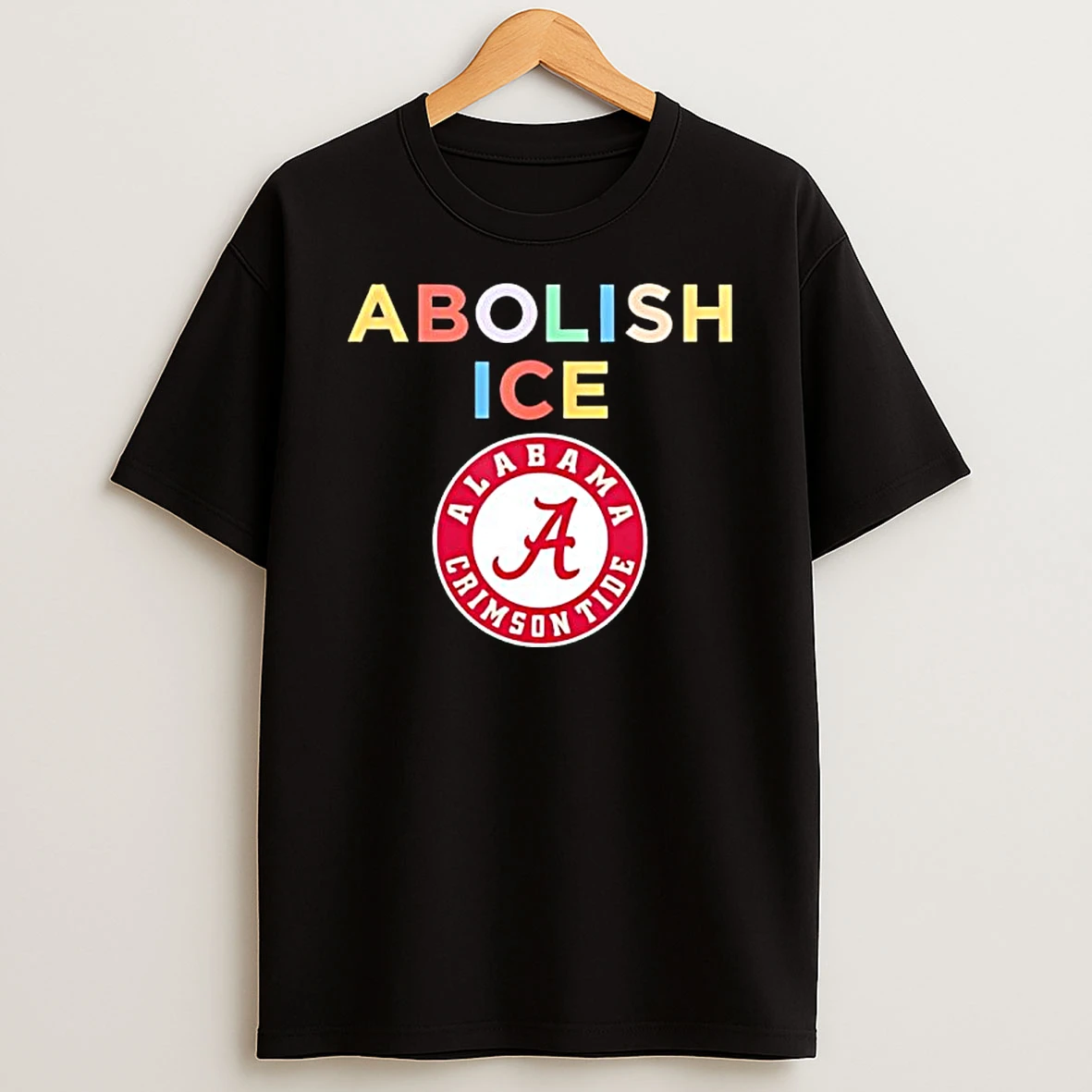 Alabama Crimson Tide Abolish Ice Logo T Shirt