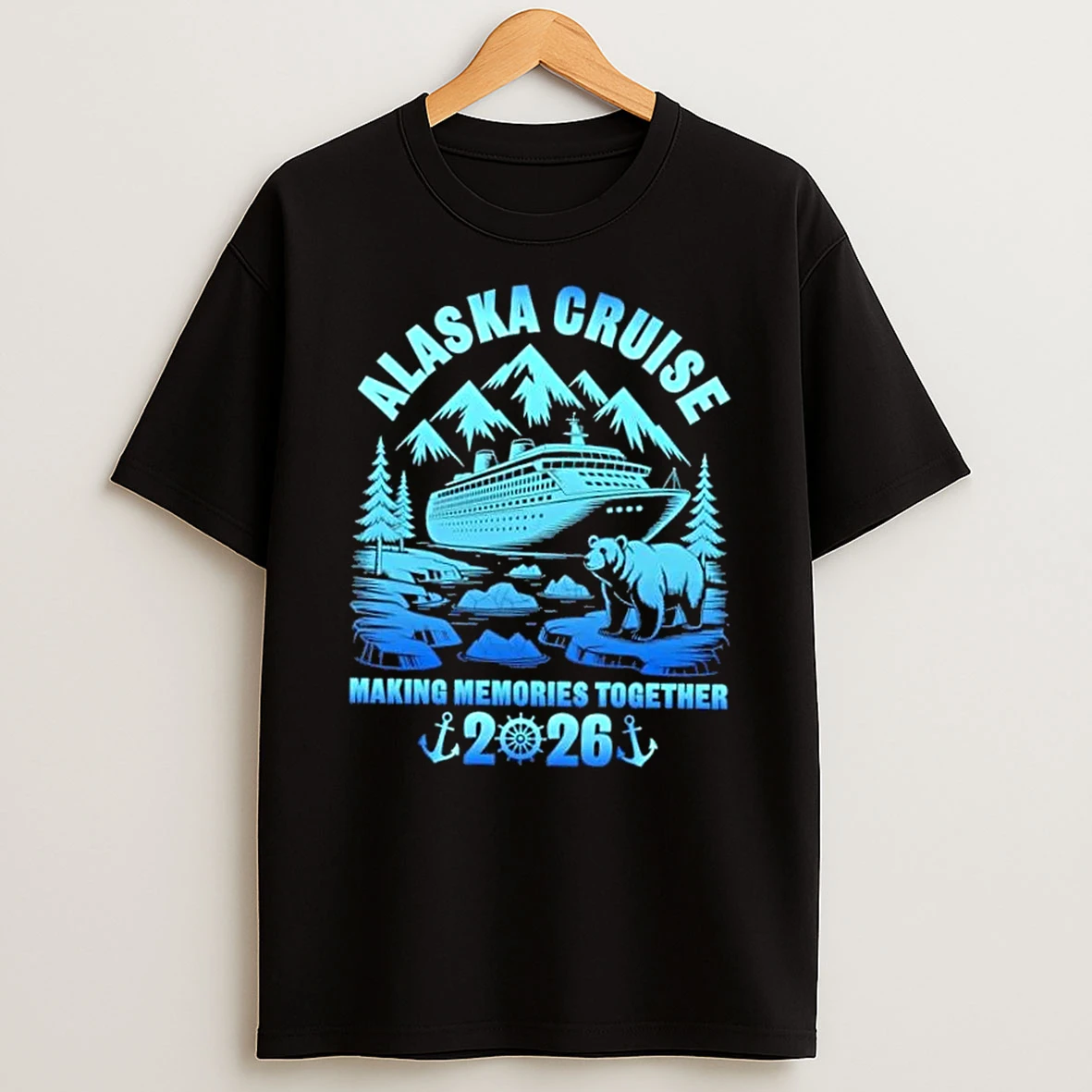 Alaska Family Cruise 2026 Vacation Making Memories Together T Shirt
