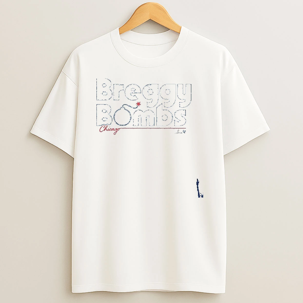 Alex Bregman Chicago Breggy Bombs T Shirt