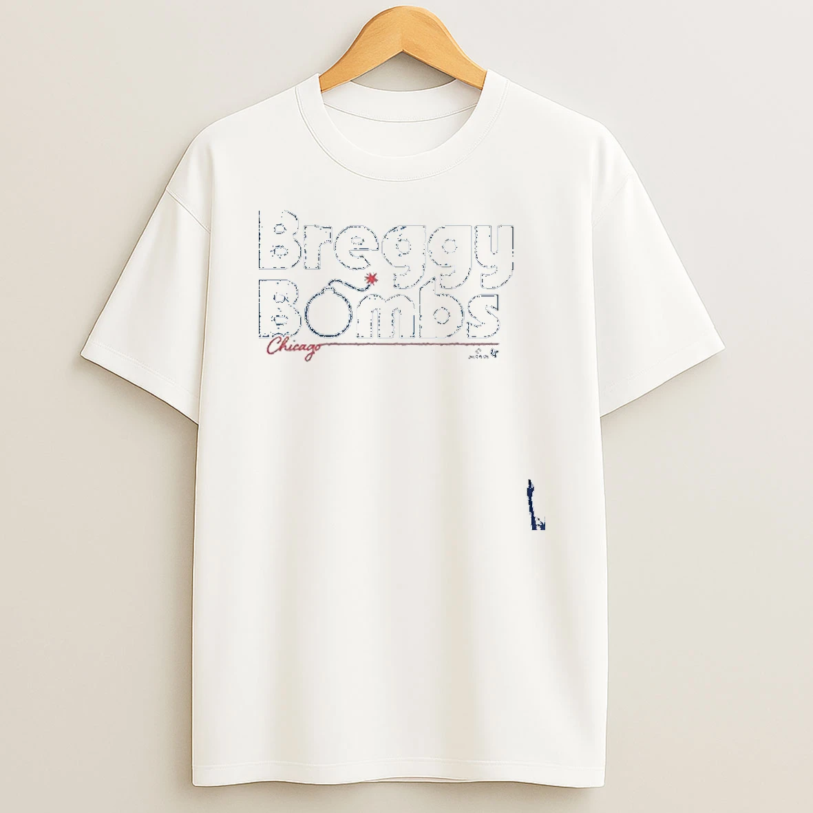 Alex Bregman Chicago Cubs Breggy Bombs T Shirt
