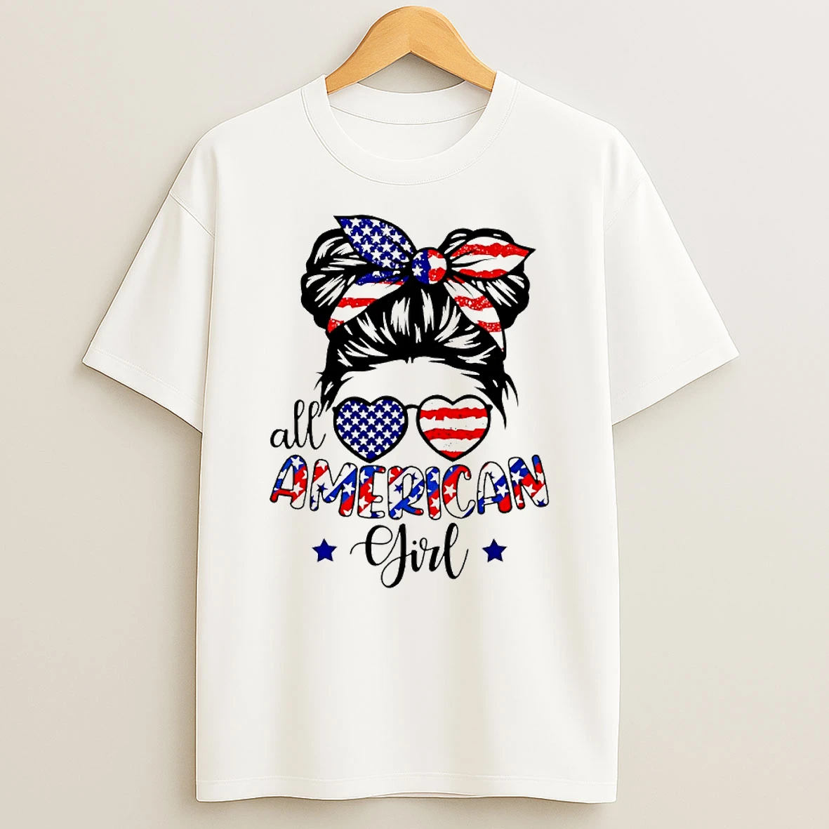 All American Girl Circle T Shirt