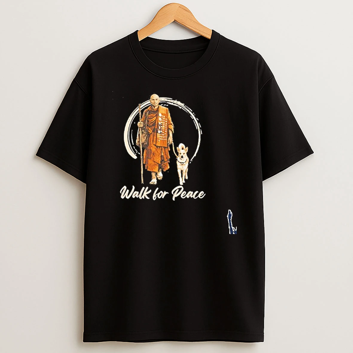 Aloka Dog Walk For Peace T Shirt