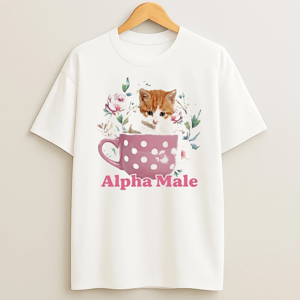 Alpha Male Kitten T Shirt