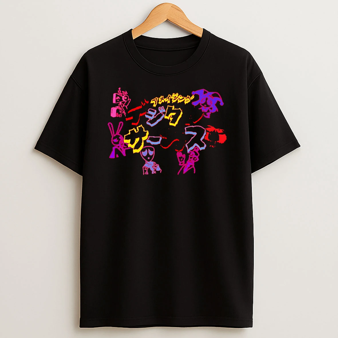 Amazing Digital Circus Japanese Graphic T Shirt