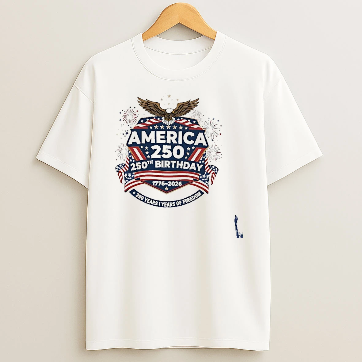 America 250th Birthday 1776 2026 Years Of Freedom T Shirt