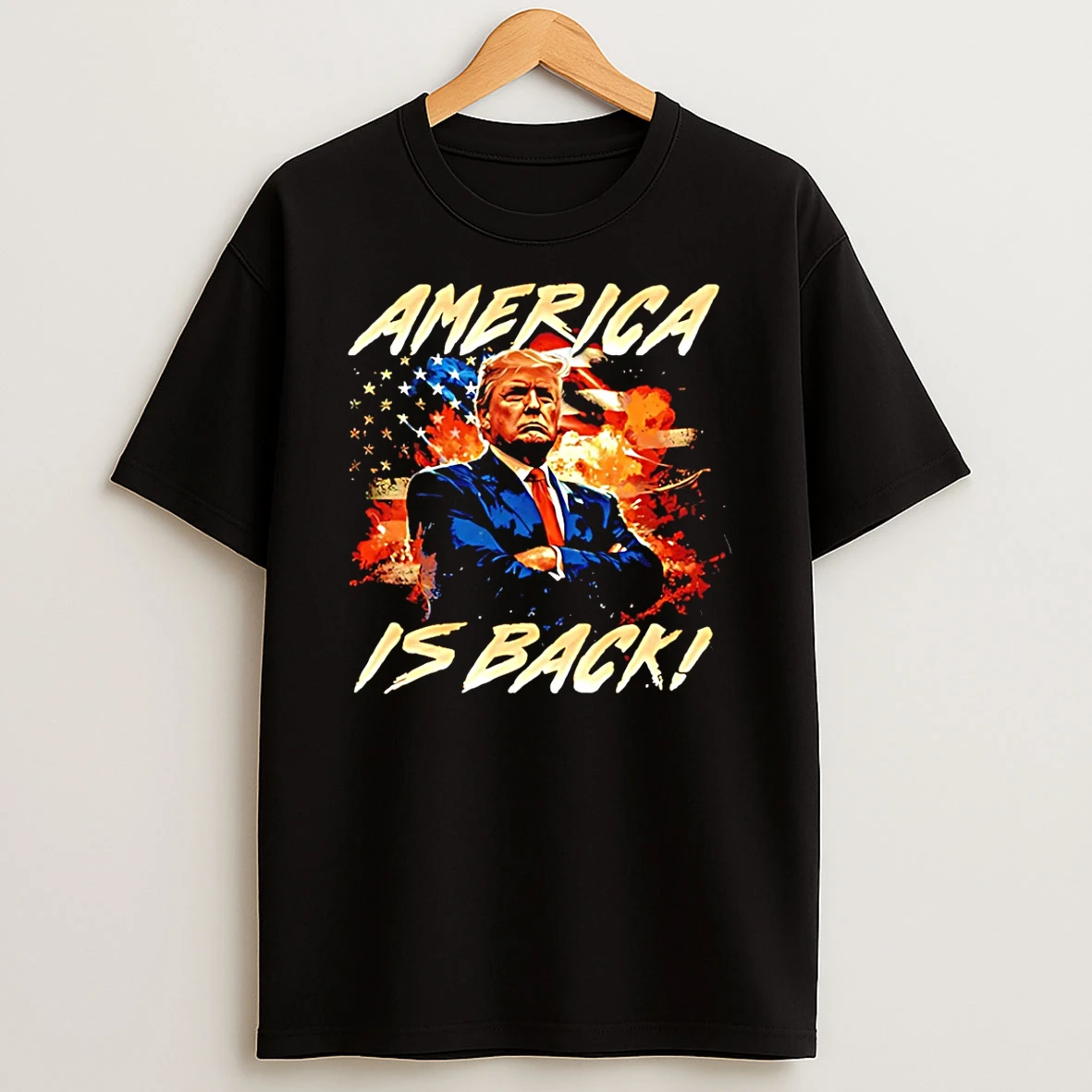 America Is Back Trump 2026 T Shirt