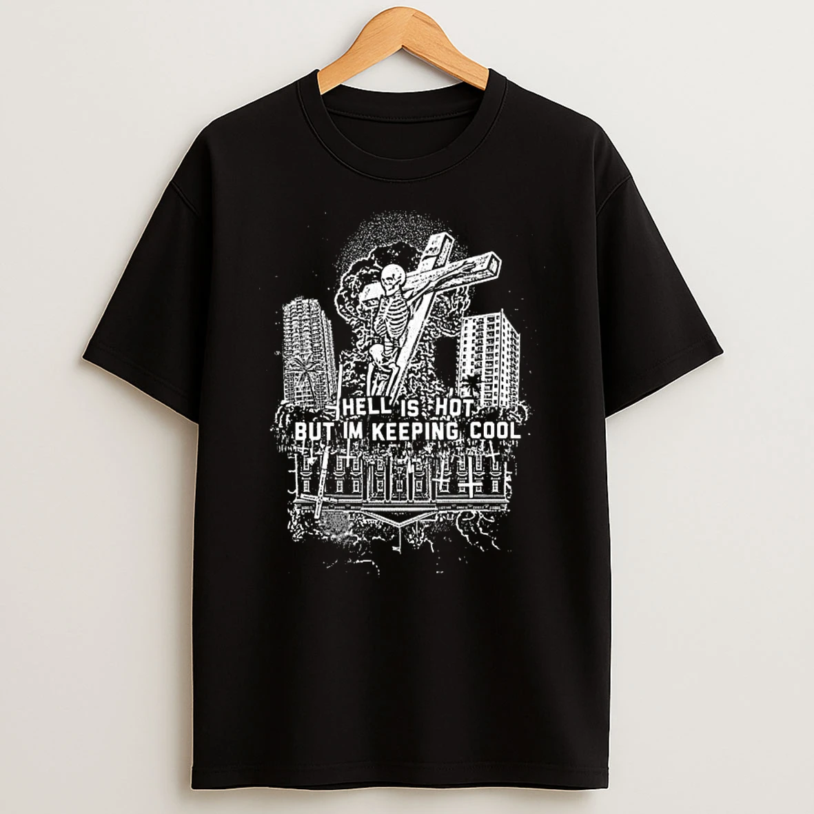 American Nightmare Hell Is Hot But Im Keeping Cool T Shirt