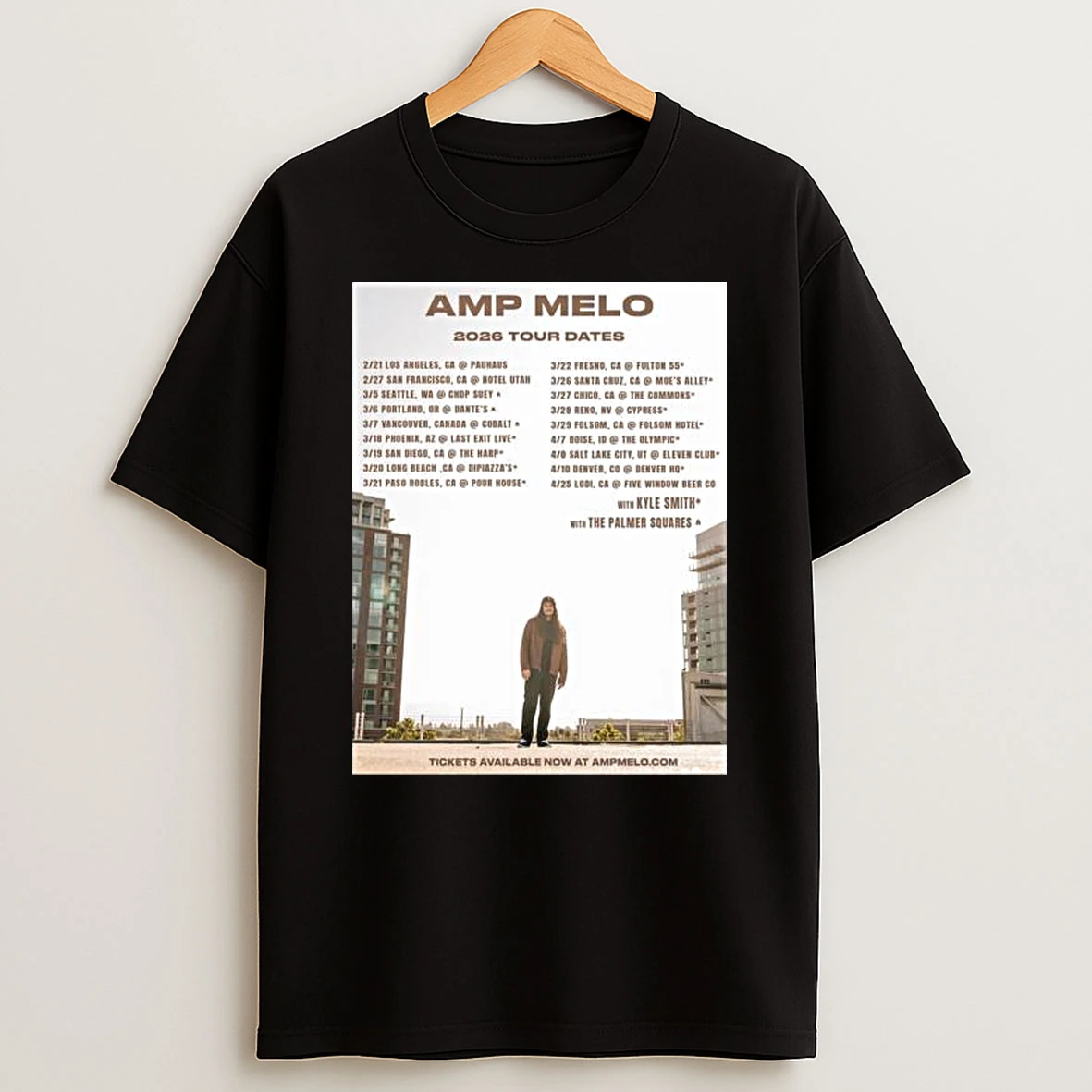 Amp Melo Tour 2026 T Shirt